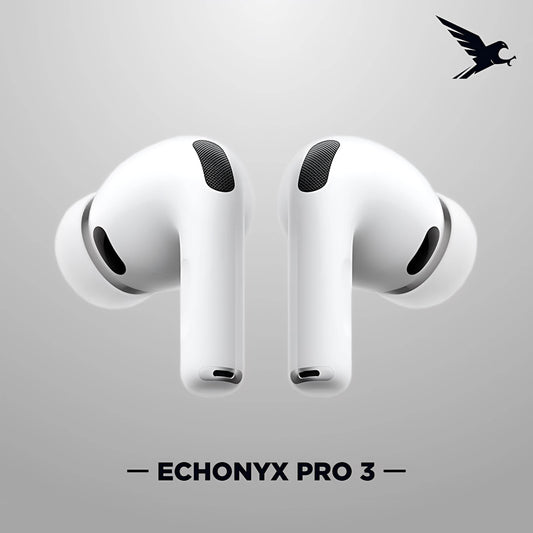 Ezvian Echonyx Pro 3 Wireless Earbuds - Deep Bass, Touch Control, Long Battery, 3D Spatial Audio, GPS Tracking (Find My Device)