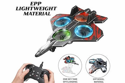 Ezvian AeroX Falcon RC Fighter Jet – High-Speed Remote Control Airplane for Kids & Adults